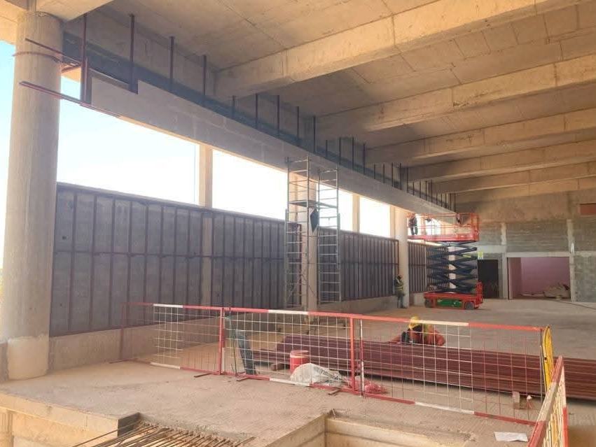Construção do Terminal - Fase Estrutural